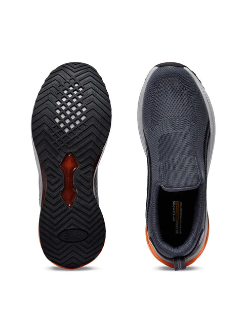 COVERT Grey Men's Walking Shoes